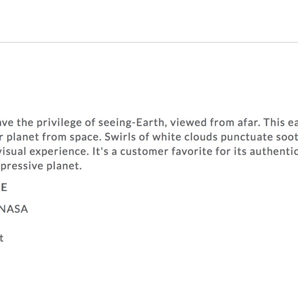 MOVA Earth with Clouds Globe - Picture 7 of 8